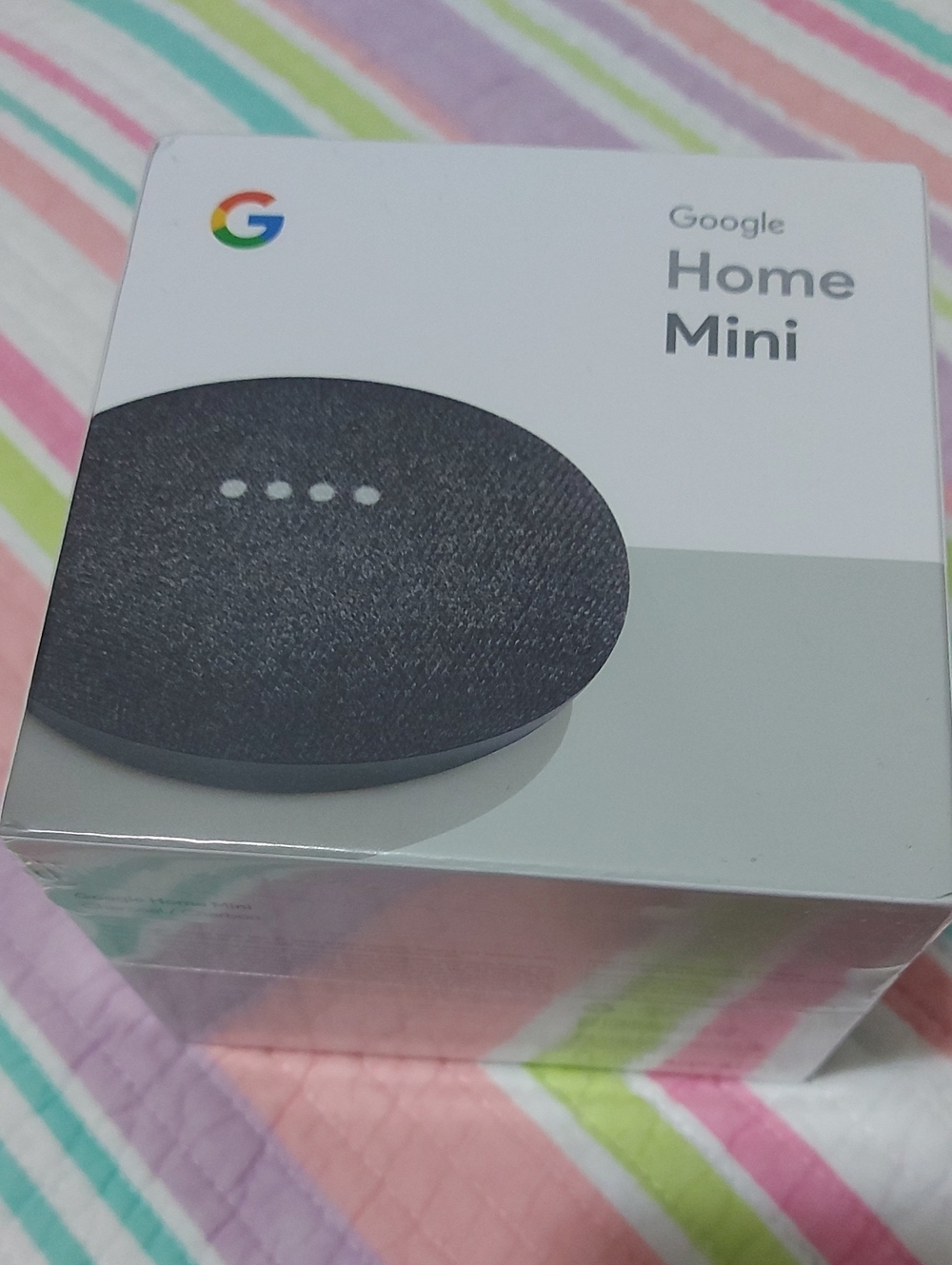 Google Home Mini 1st Generation Factory Sealed Never Opened - Black
